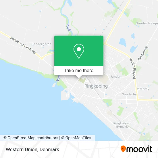 Western Union map