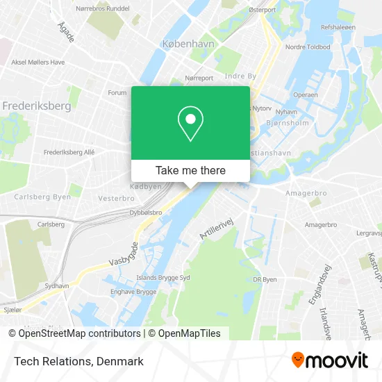 Tech Relations map