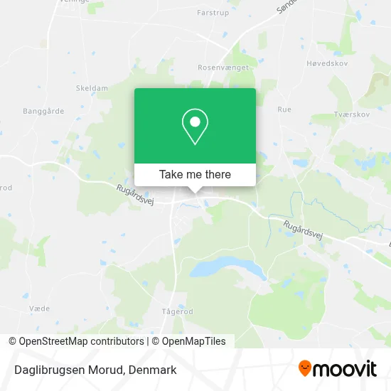 Daglibrugsen Morud map