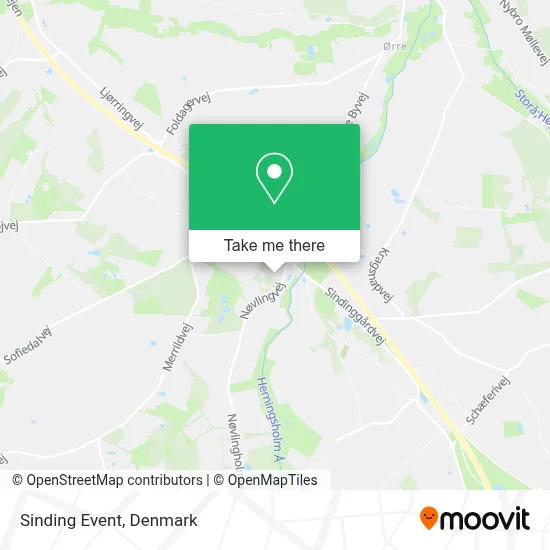 Sinding Event map