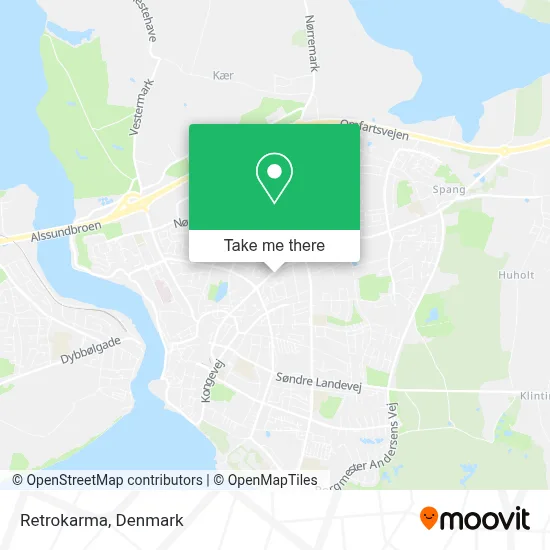 Retrokarma map