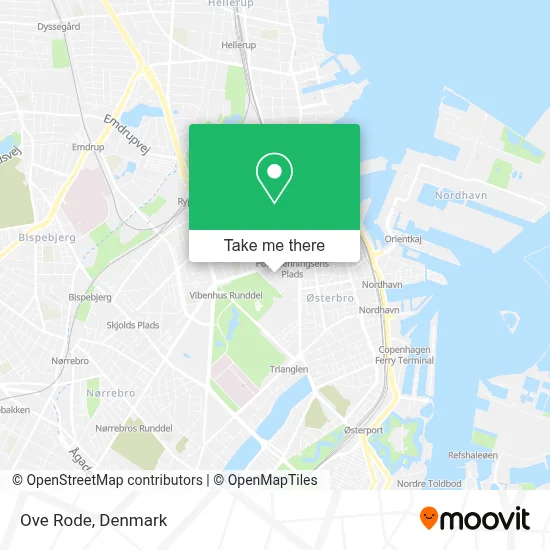Ove Rode map