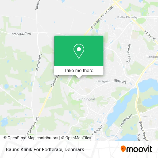 Bauns Klinik For Fodterapi map