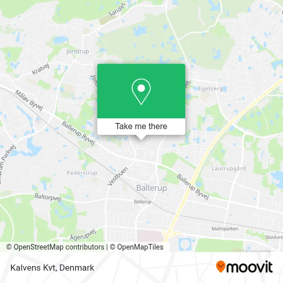 Kalvens Kvt map