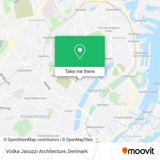 Vodka Jacuzzi Architecture map