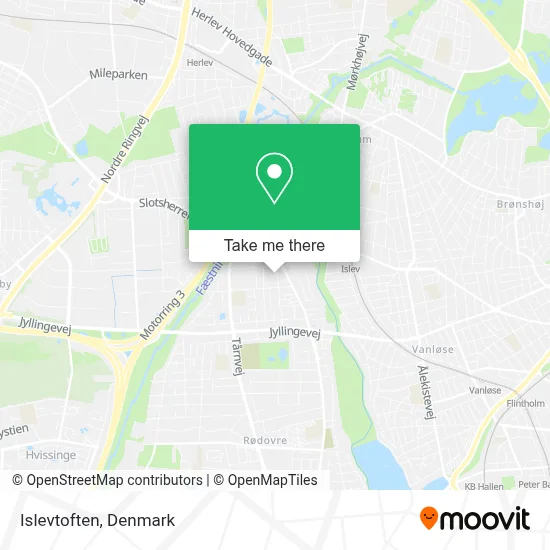 Islevtoften map