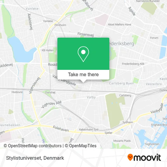 Stylistuniverset map
