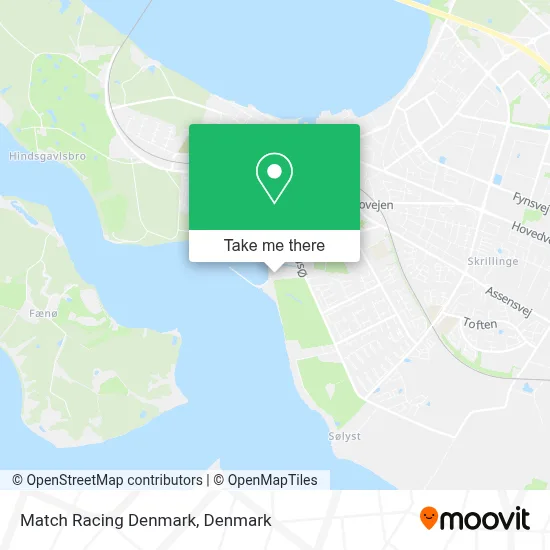 Match Racing Denmark map
