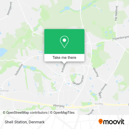Shell Station map