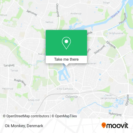 Ok Monkey map