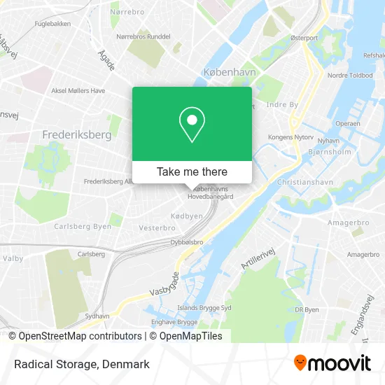 Radical Storage map