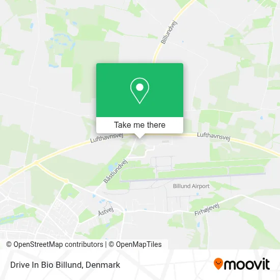 Drive In Bio Billund map