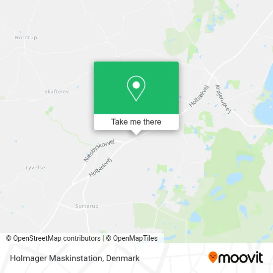 Holmager Maskinstation map