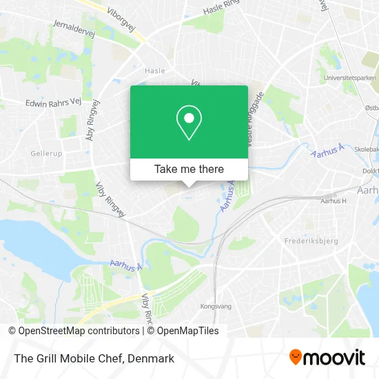 The Grill Mobile Chef map