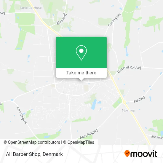 Ali Barber Shop map