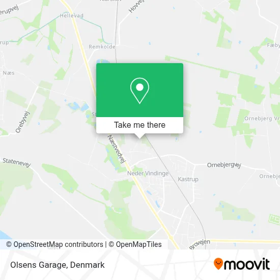 Olsens Garage map