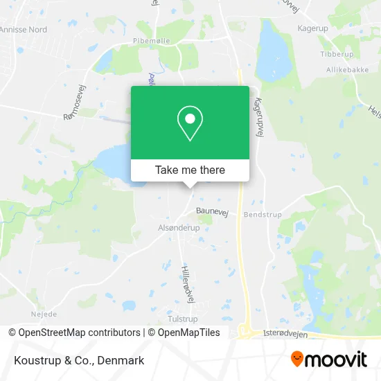Koustrup & Co. map