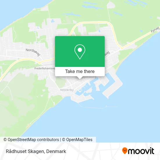 Rådhuset Skagen map