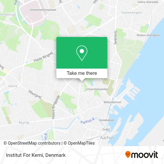 Institut For Kemi map