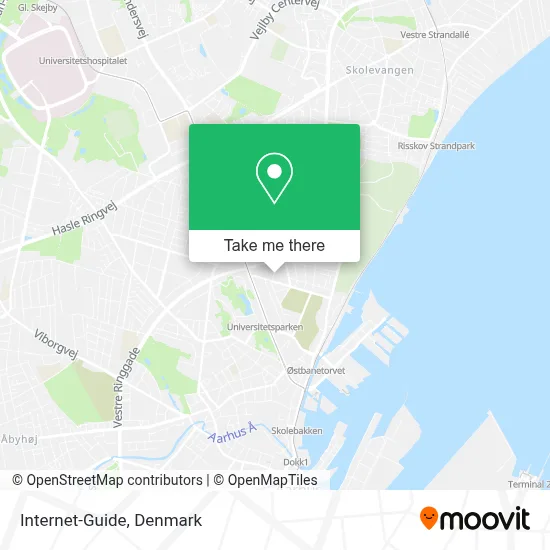 Internet-Guide map