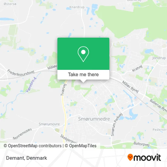 Demant map