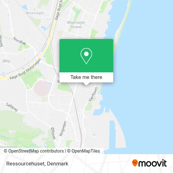 Ressourcehuset map