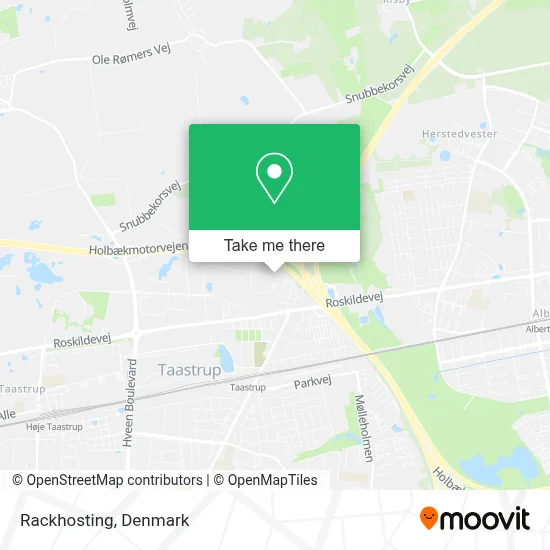 Rackhosting map