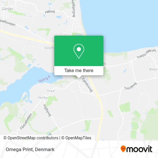 Omega Print map