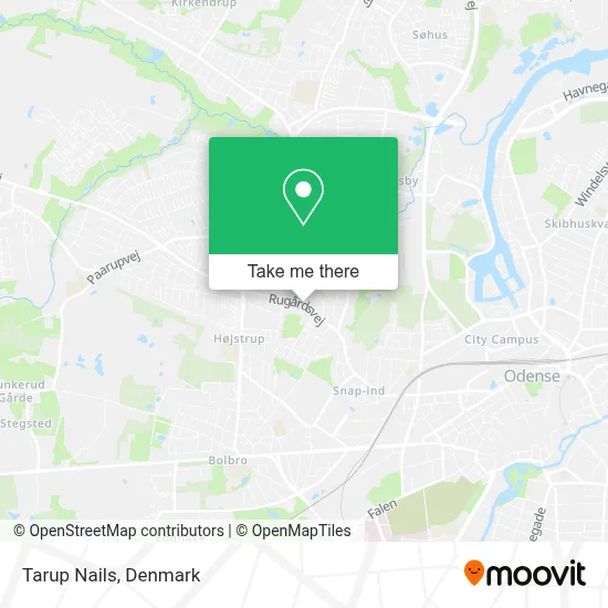 Tarup Nails map