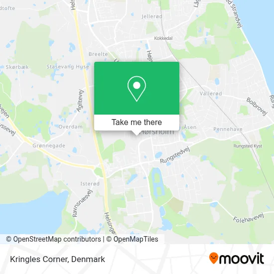 Kringles Corner map