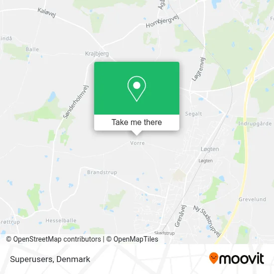 Superusers map