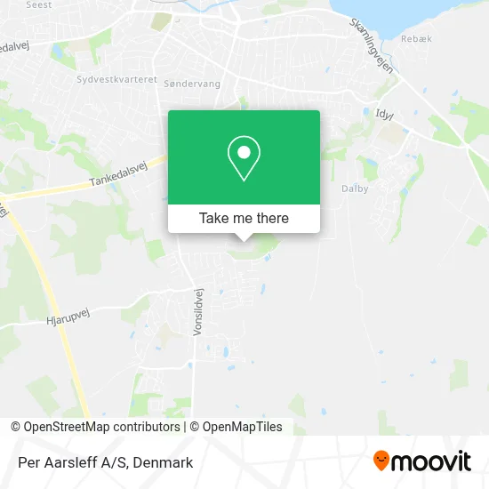 Per Aarsleff A/S map