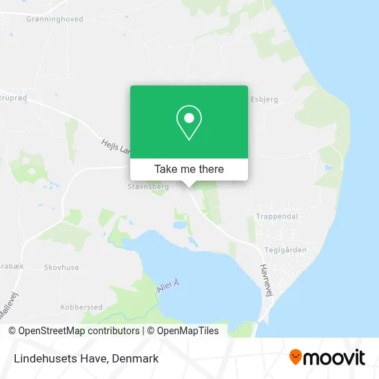 Lindehusets Have map