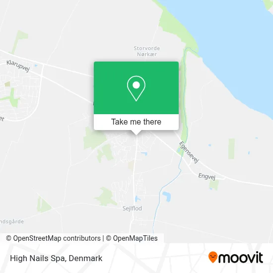 High Nails Spa map
