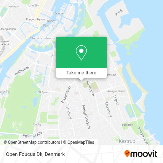 Open Foucus Dk map
