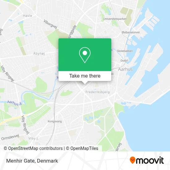 Menhir Gate map
