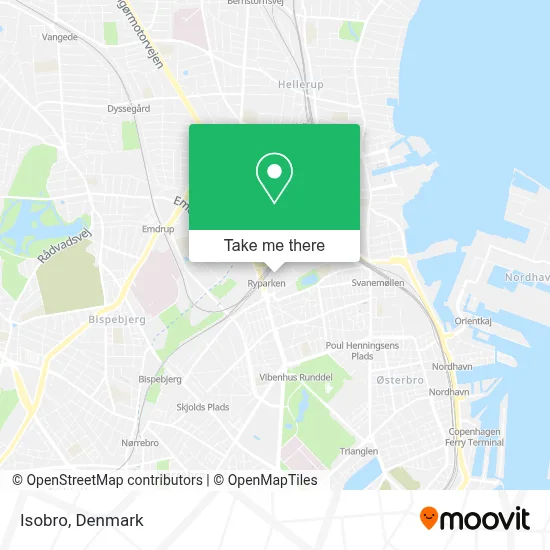 Isobro map