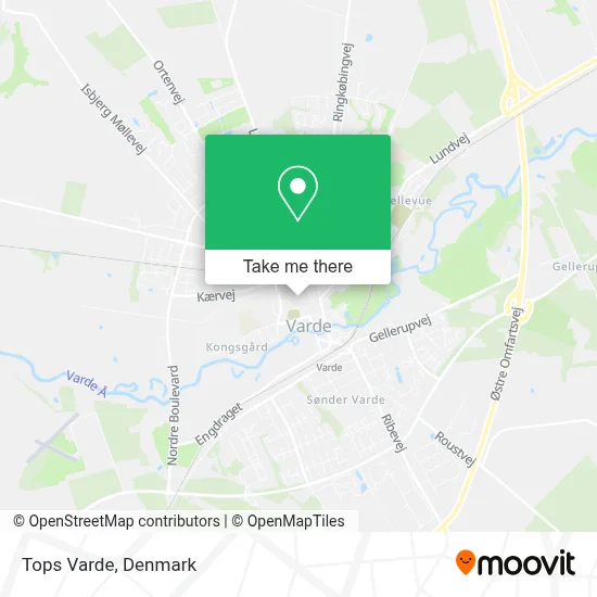 Tops Varde map