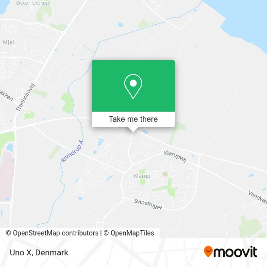 Uno X map