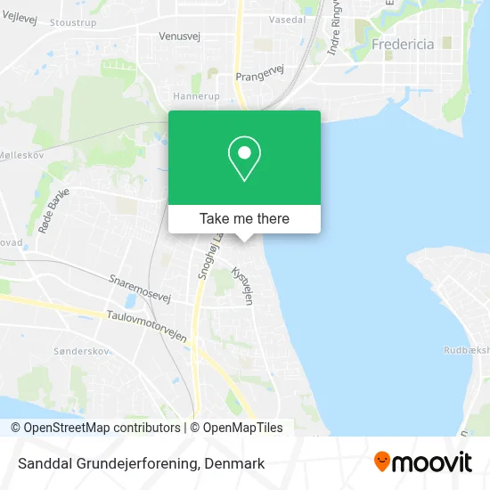 Sanddal Grundejerforening map