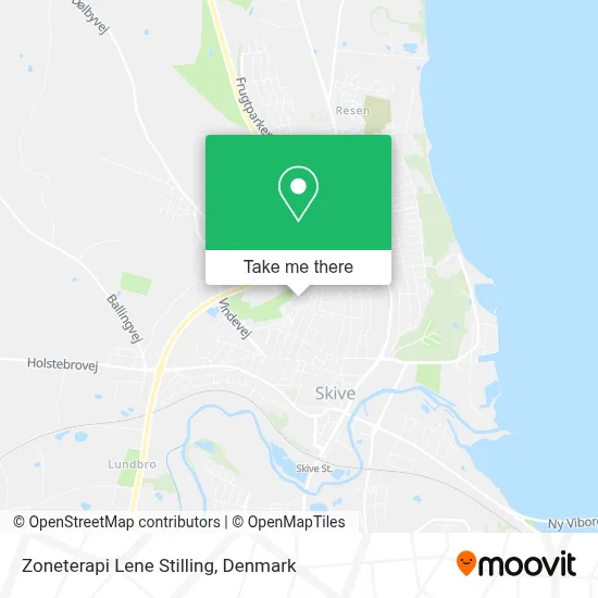 Zoneterapi Lene Stilling map
