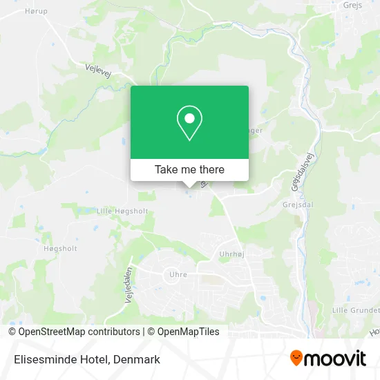 Elisesminde Hotel map