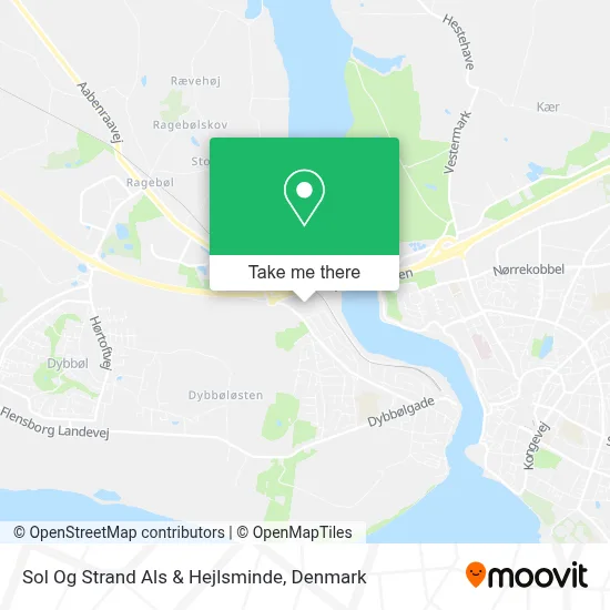 Sol Og Strand Als & Hejlsminde map