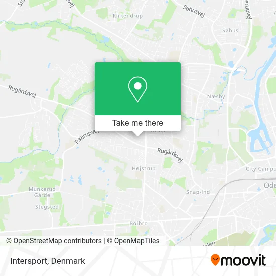 Intersport map