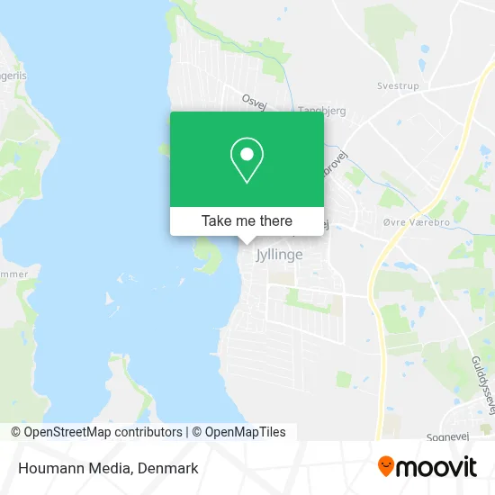 Houmann Media map
