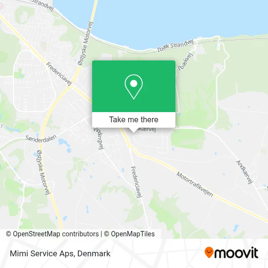 Mimi Service Aps map