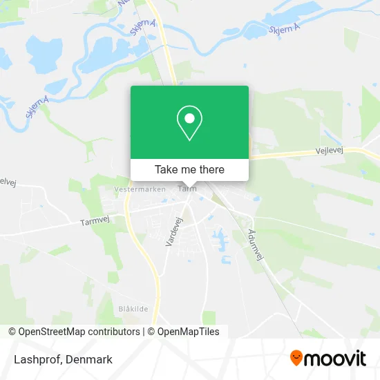 Lashprof map