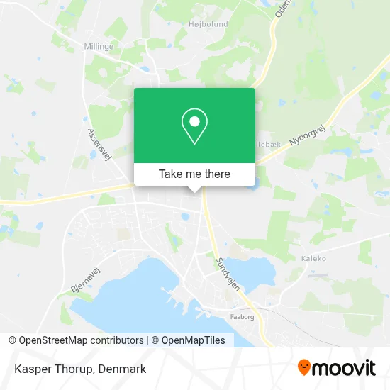 Kasper Thorup map