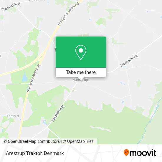 Arestrup Traktor map