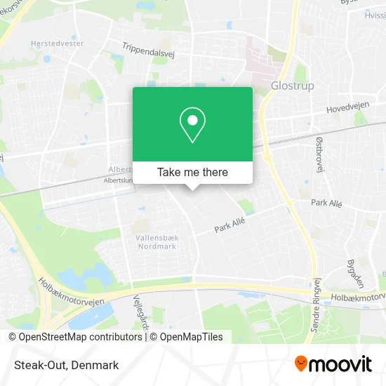 Steak-Out map